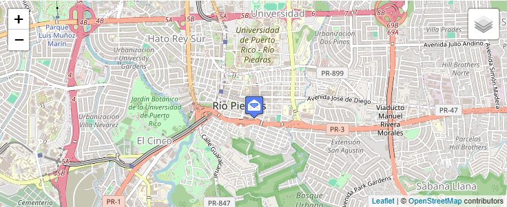 Map of ZIP Code 00928 in San Juan, PR — click to open interactive map