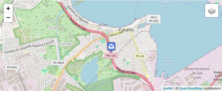 Map of ZIP Code 00977 in Trujillo Alto, PR — click to open interactive map
