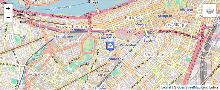 Map of ZIP Code 02123 in Boston, MA — click to open interactive map