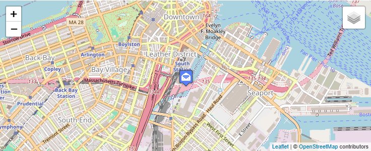 Map of ZIP Code 02284 in Boston, MA — click to open interactive map