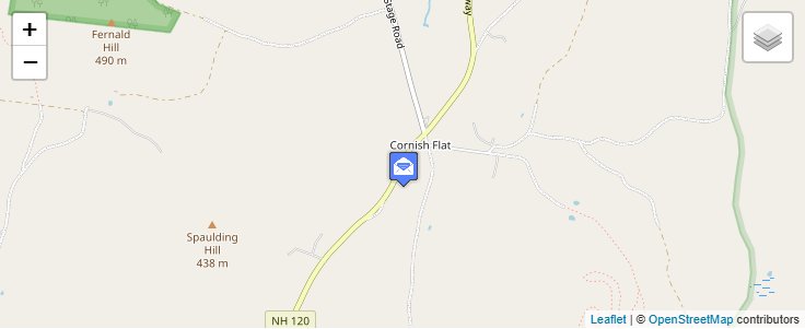 Map of ZIP Code 03746 in Cornish Flat, NH — click to open interactive map