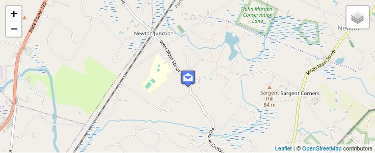 Map of ZIP Code 03859 in Newton Junction, NH — click to open interactive map