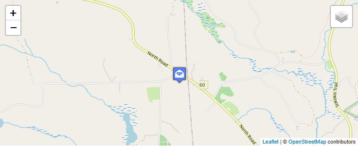 Map of ZIP Code 04028 in East Parsonsfield, ME — click to open interactive map