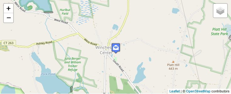 Map of ZIP Code 06094 in Winchester Center, CT — click to open interactive map