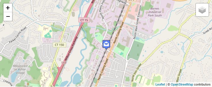Map of ZIP Code 06494 in Wallingford, CT — click to open interactive map