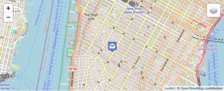 Map of ZIP Code 10113 in New York, NY — click to open interactive map