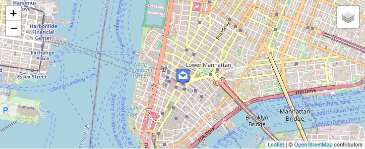 Map of ZIP Code 10249 in New York, NY — click to open interactive map