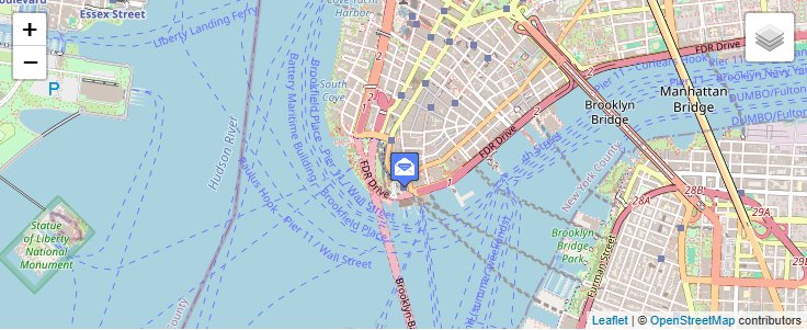 Map of ZIP Code 10275 in New York, NY — click to open interactive map