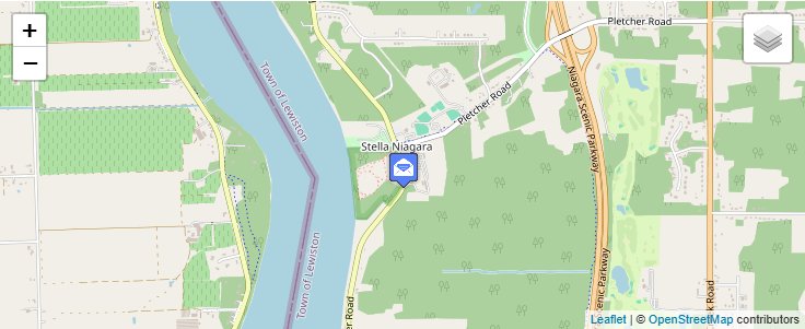 Map of ZIP Code 14144 in Stella Niagara, NY — click to open interactive map