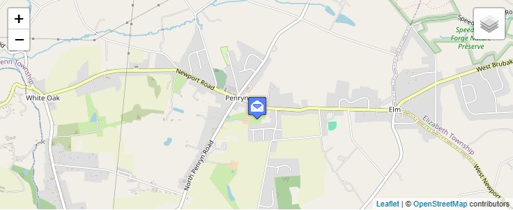 Map of ZIP Code 17564 in Penryn, PA — click to open interactive map