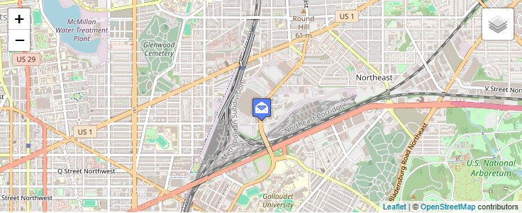 Map of ZIP Code 20061 in Washington, DC — click to open interactive map