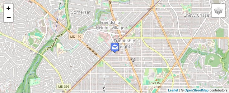 Map of ZIP Code 20076 in Washington, DC — click to open interactive map