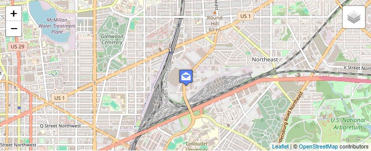 Map of ZIP Code 20078 in Washington, DC — click to open interactive map