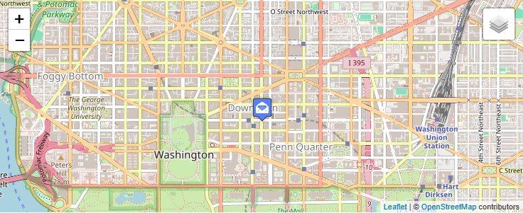 Map of ZIP Code 20081 in Washington, DC — click to open interactive map