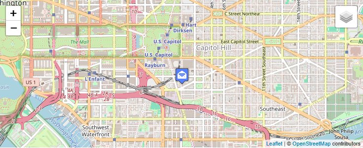 Map of ZIP Code 20082 in Washington, DC — click to open interactive map
