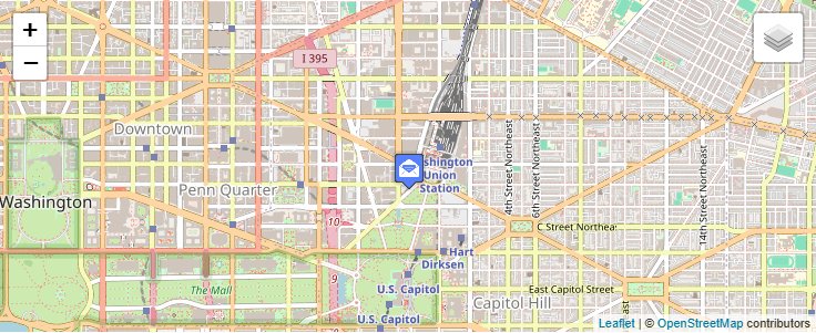 Map of ZIP Code 20214 in Washington, DC — click to open interactive map