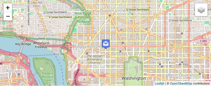 Map of ZIP Code 20238 in Washington, DC — click to open interactive map