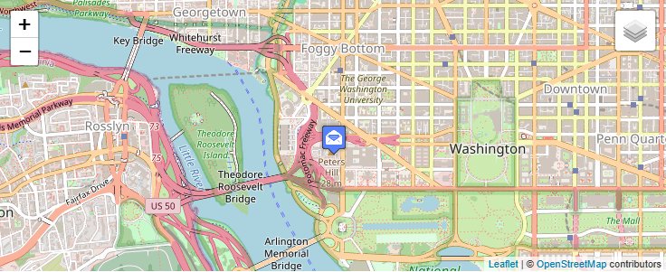 Map of ZIP Code 20241 in Washington, DC — click to open interactive map