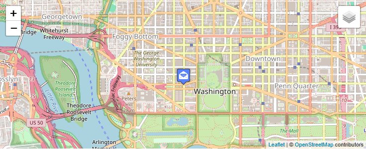 Map of ZIP Code 20270 in Washington, DC — click to open interactive map