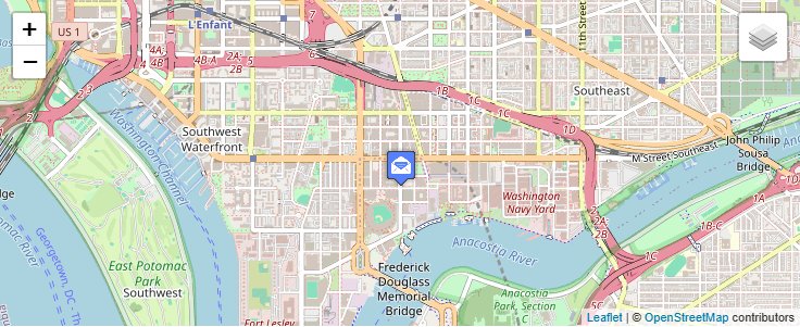 Map of ZIP Code 20303 in Washington, DC — click to open interactive map