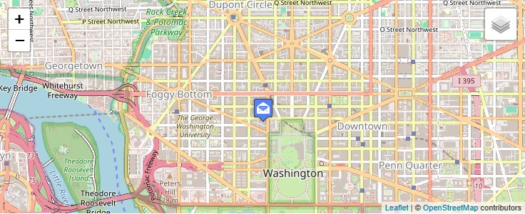 Map of ZIP Code 20421 in Washington, DC — click to open interactive map