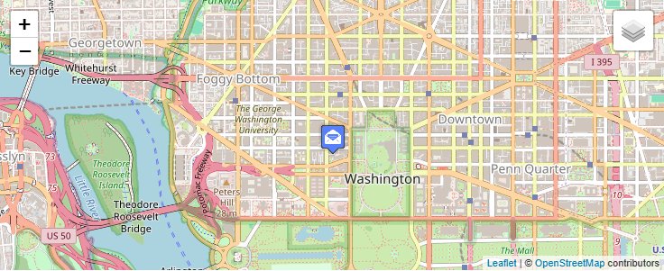 Map of ZIP Code 20456 in Washington, DC — click to open interactive map