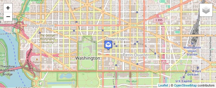 Map of ZIP Code 20576 in Washington, DC — click to open interactive map