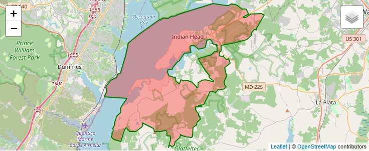 ZIP Code 20640 - Indian Head, Maryland | Map, Demographics, Income