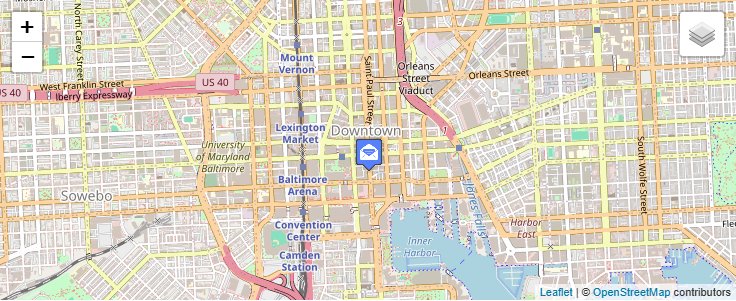 Map of ZIP Code 21275 in Baltimore, MD — click to open interactive map