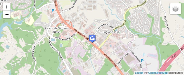 Map of ZIP Code 22403 in Fredericksburg, VA — click to open interactive map