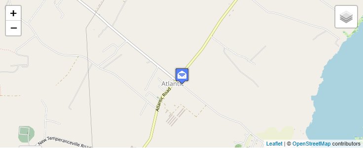 Map of ZIP Code 23483 in Wattsville, VA — click to open interactive map