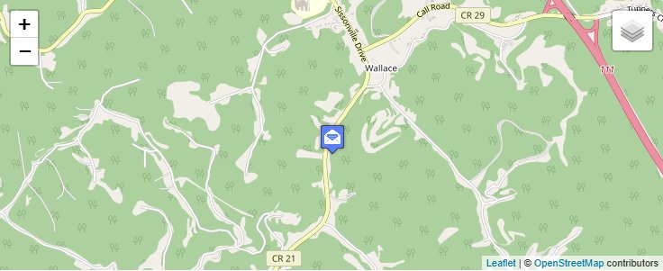 Map of ZIP Code 25360 in Charleston, WV — click to open interactive map