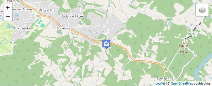 Map of ZIP Code 26121 in Mineral Wells, WV — click to open interactive map