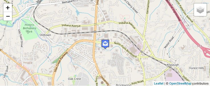 Map of ZIP Code 27116 in Winston-Salem, NC — click to open interactive map