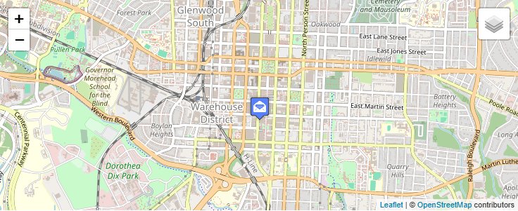 Map of ZIP Code 27634 in Raleigh, NC — click to open interactive map