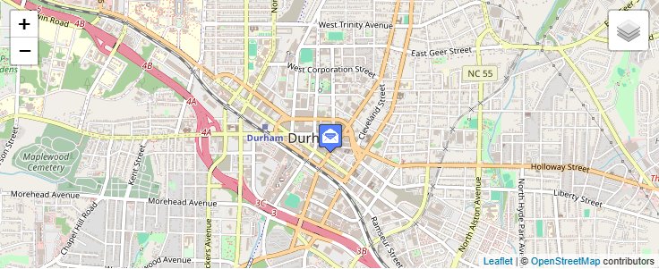 Map of ZIP Code 27706 in Durham, NC — click to open interactive map