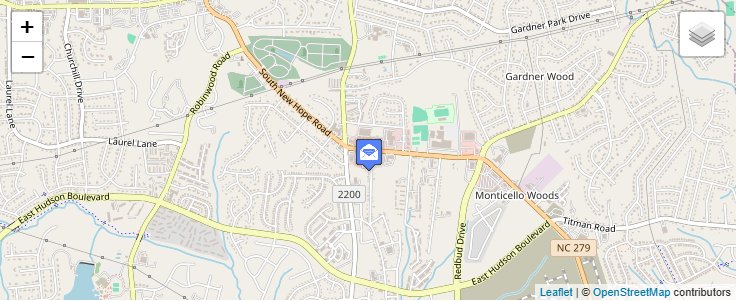 Map of ZIP Code 28055 in Gastonia, NC — click to open interactive map