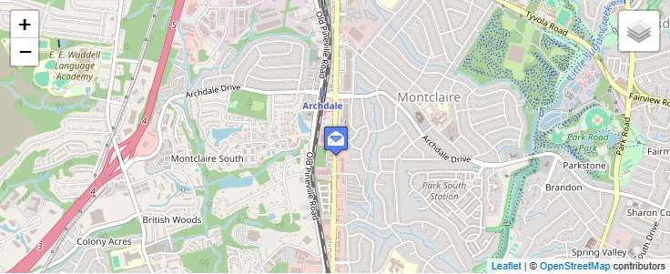 Map of ZIP Code 28224 in Charlotte, NC — click to open interactive map