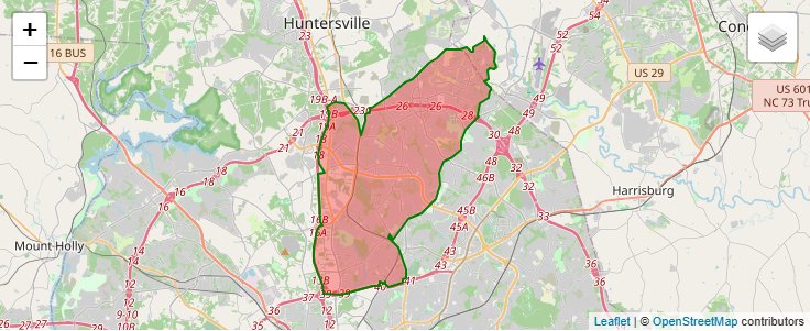 ZIP Code 28269 - Charlotte, North Carolina | Map, Demographics
