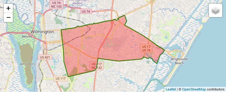 ZIP Code 28403 - Wilmington, North Carolina | Map, Demographics