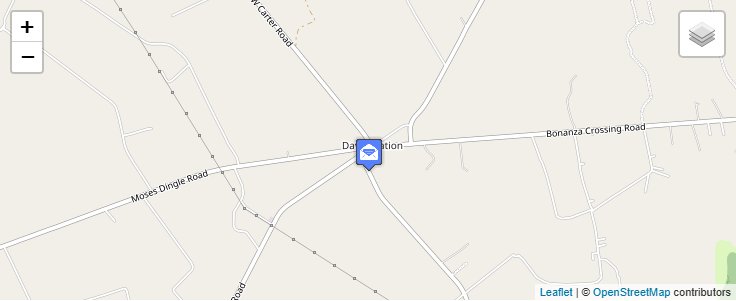 Map of ZIP Code 29041 in Davis Station, SC — click to open interactive map