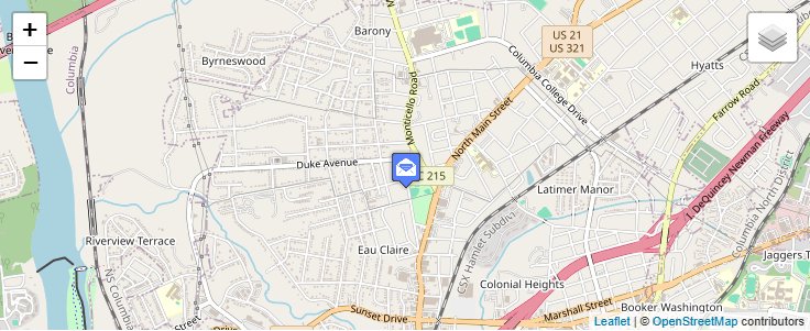 Map of ZIP Code 29230 in Columbia, SC — click to open interactive map