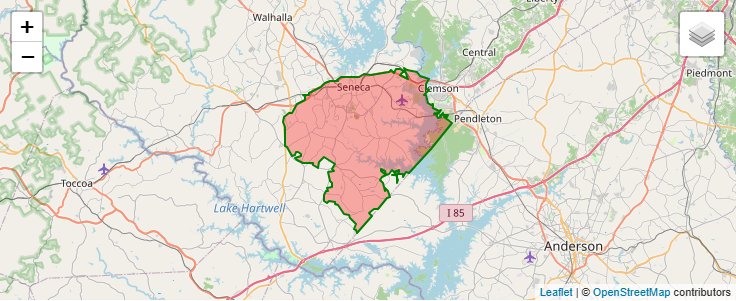 ZIP Code 29678 - Seneca, South Carolina | Map, Demographics