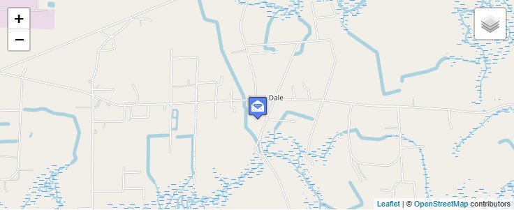 Map of ZIP Code 29914 in Dale, SC — click to open interactive map