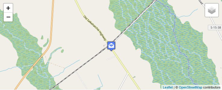 Map of ZIP Code 29933 in Miley, SC — click to open interactive map