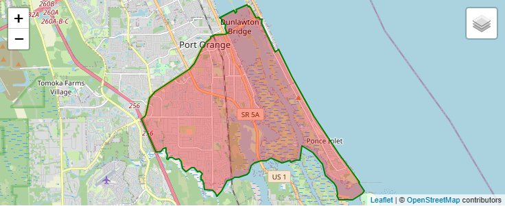 ZIP Code 32127 - Port Orange, Florida | Map, Demographics, Income
