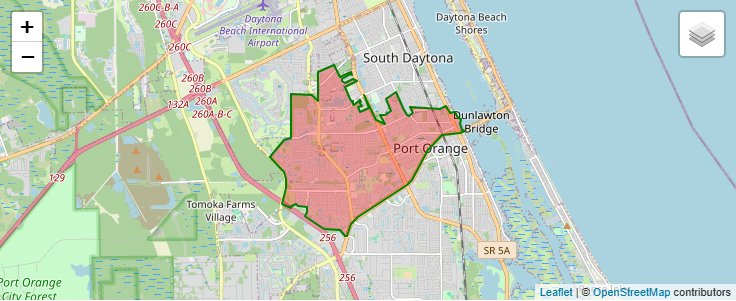 ZIP Code 32129 - Port Orange, Florida | Map, Demographics, Income