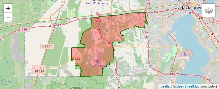 ZIP Code 32221 - Jacksonville, Florida | Map, Demographics, Income