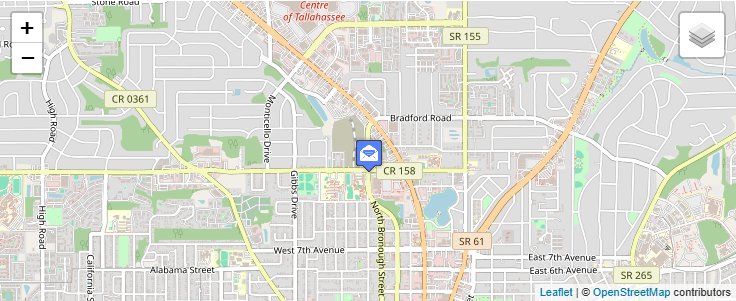 Map of ZIP Code 32315 in Tallahassee, FL — click to open interactive map
