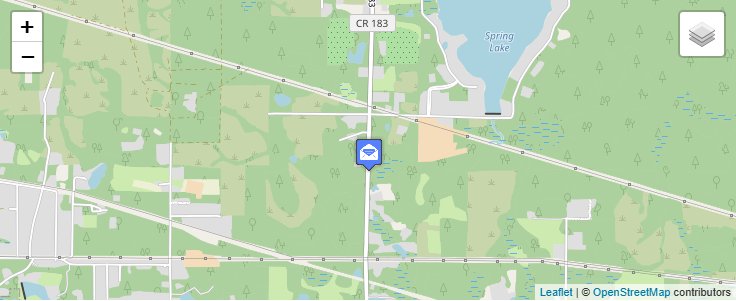 Map of ZIP Code 32422 in Argyle, FL — click to open interactive map